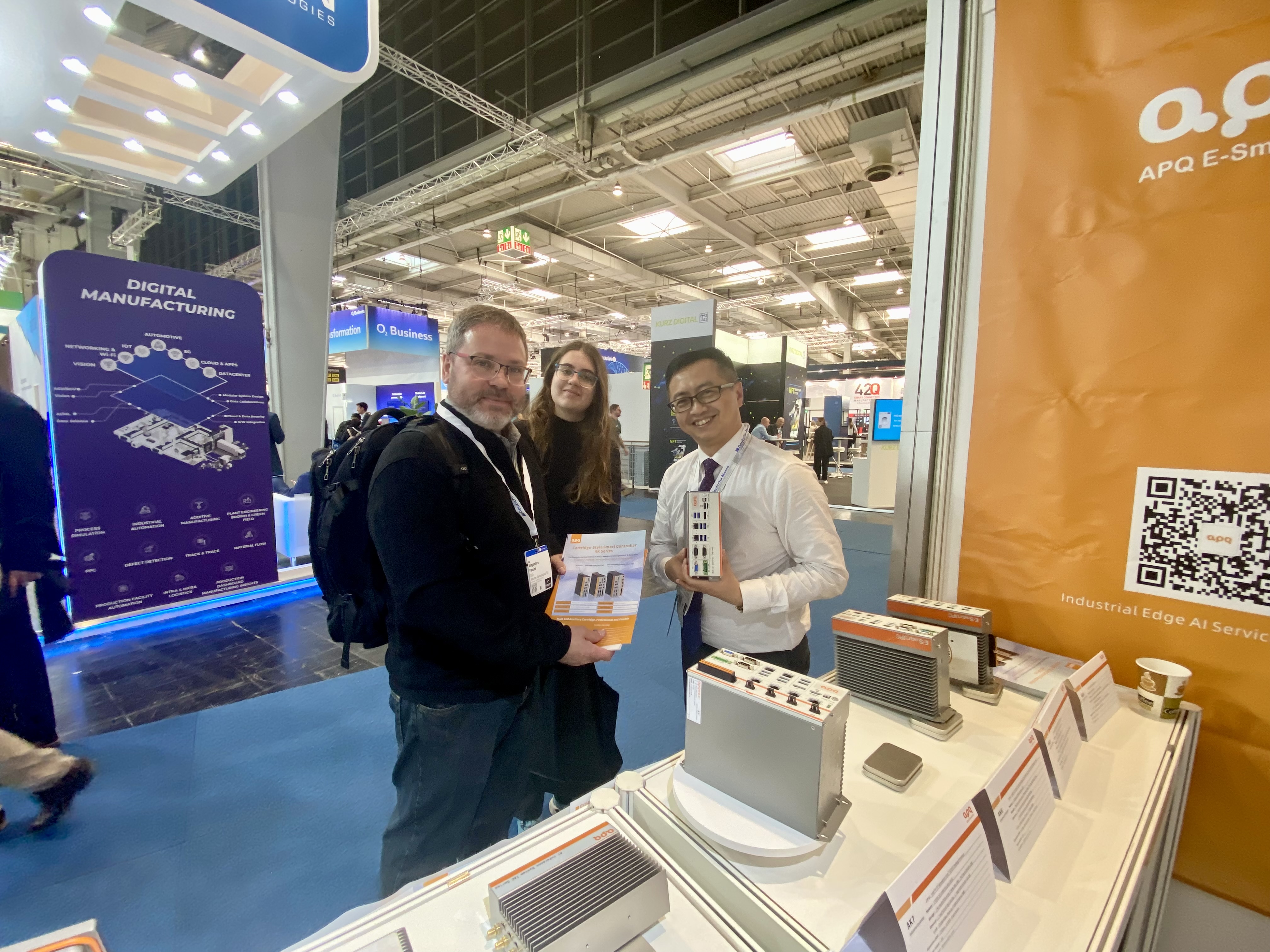 揚帆海外|阿普奇攜AK系列新品在漢諾威工業展實力“圈粉”